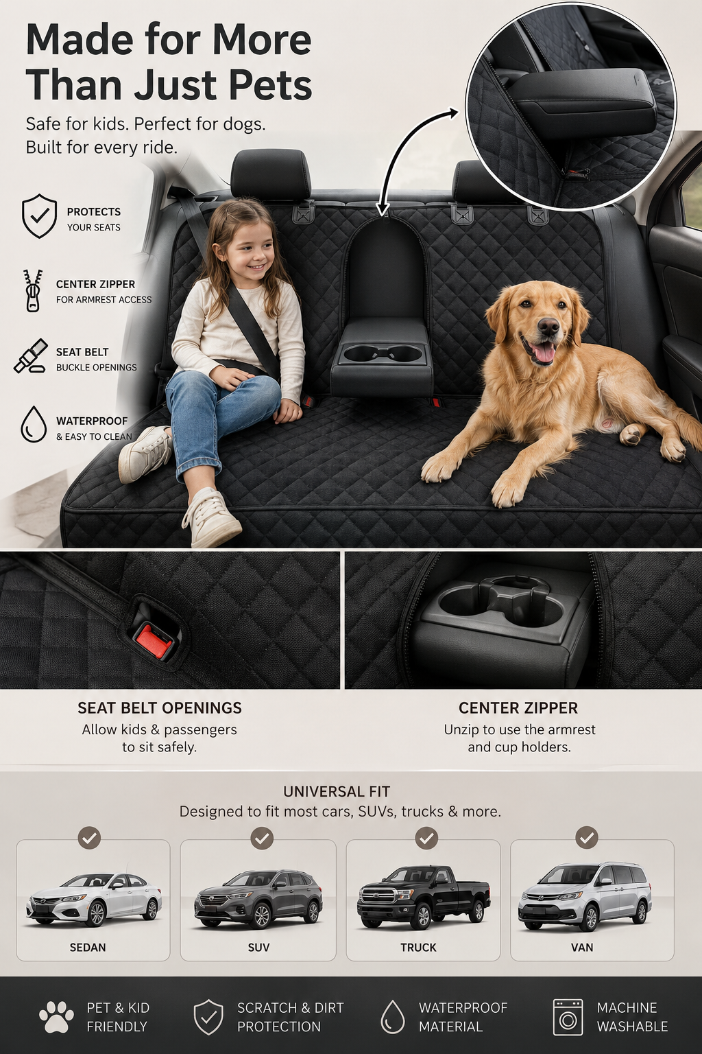 Universal Luxury Car Seat Cover